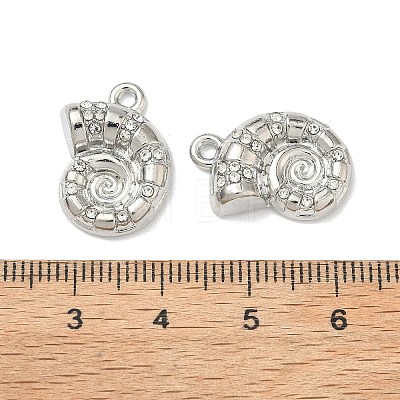 Alloy Crystal Rhinestone Pendants FIND-G108-04G-P-1