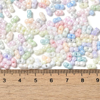 Opaque Colours Luster Glass Seed Beads X1-SEED-B001-01A-06-1