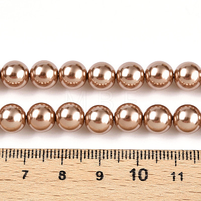 Glass Pearl Beads Strands HY-G002-01D-06-1