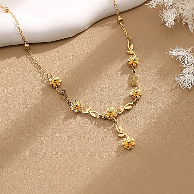 304 Stainless Steel Pendant Necklaces WG2F7B8-01-1