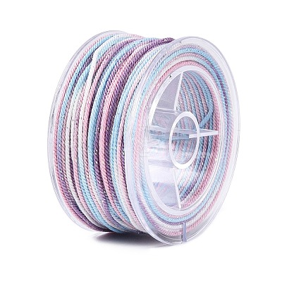 27M Segment Dyed Round Polyester Twisted Cords OCOR-N009-02A-08-1