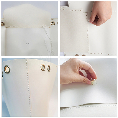 DIY Imitation Leather Handbag Making Kit DIY-WH0401-69B-1