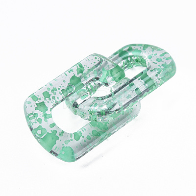 Transparent Acrylic Linking Rings OACR-N009-017A-13-1