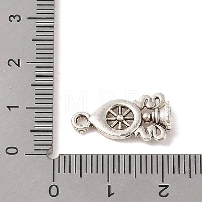 Tibetan Style Alloy Pendant TIBE-Q090-73AS-1