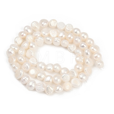 Natural Cultured Freshwater Pearl Beads Strands PEAR-P064-19G-05A-02-1