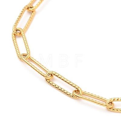 304 Stainless Steel Paperclip Chain Bracelets BJEW-JB05514-1