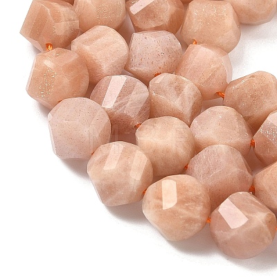 Natural Sunstone Beads Strands G-C267-B07-1