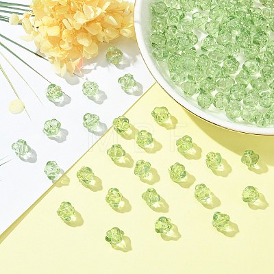 Transparent Acrylic Beads TACR-S154-20A-83-1