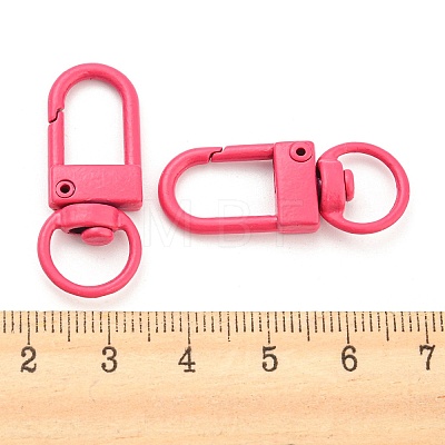 Zinc Alloy Baking Paint Swivel Snap Hooks Clasps PALLOY-H194-A03-1