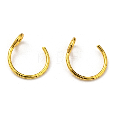 304 Stainless Steel Clip on Nose Ring Findings STAS-P326-02G-1