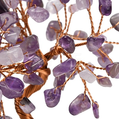 Natural Gemstone Chips Tree of Life Display Decorations GG-CBACC2B-01D-1
