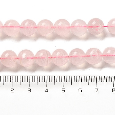 Natural Rose Quartz Beads Strands G-Z047-C03-07-1