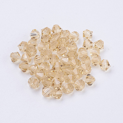 Imitation Austrian Crystal Beads SWAR-F022-4x4mm-246-1