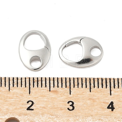 925 Sterling Silver Spring Gate Rings STER-S012-06P-1