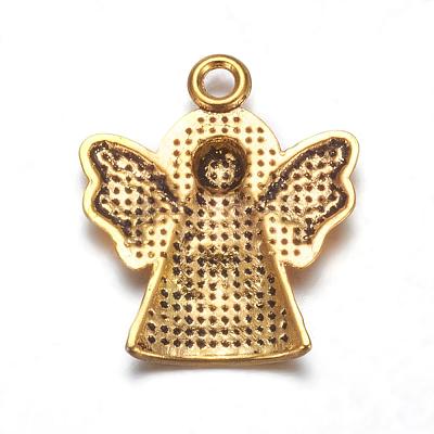 Tibetan Style Alloy Pendants TIBEB-A11978-AG-LF-1