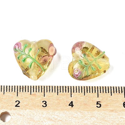 Handmade Transparent Lampwork Beads BLOW-D300-07K-1