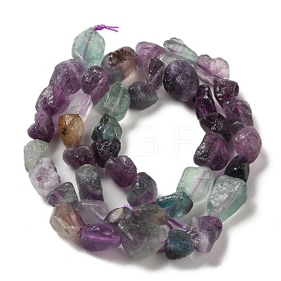 Raw Rough Natural Fluorite Beads Strands G-I283-G02-02-1