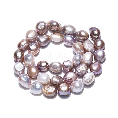 Natural Cultured Freshwater Pearl Beads Strands PEAR-N014-08D-02-1