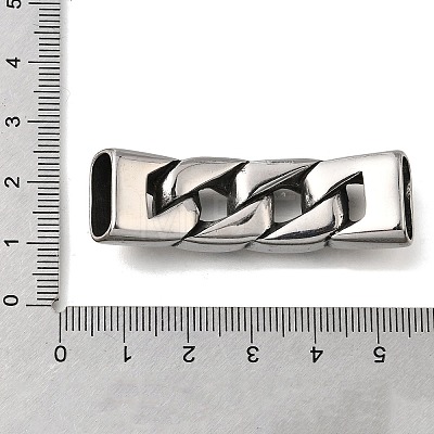 304 Stainless Steel Slide Charms STAS-F356-10AS-02-1