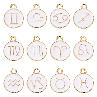 Alloy Enamel Pendants ENAM-YW0001-100-1