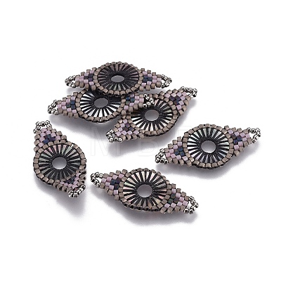 MIYUKI & TOHO Handmade Japanese Seed Beads Links SEED-E004-G19-1