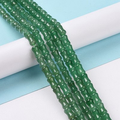 Natural Green Aventurine Beads Strands G-G990-D01-1