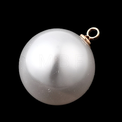 ABS Plastic Imitation Pearl Pendants FIND-H052-01J-04KCG-1