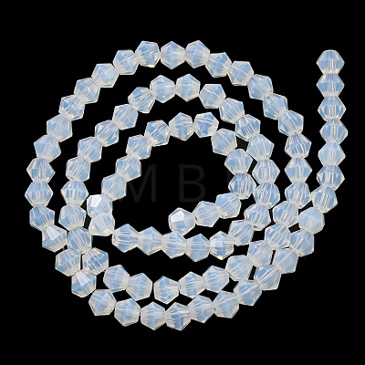 Imitation Jade Glass Beads Strands EGLA-A039-J4mm-D05-1