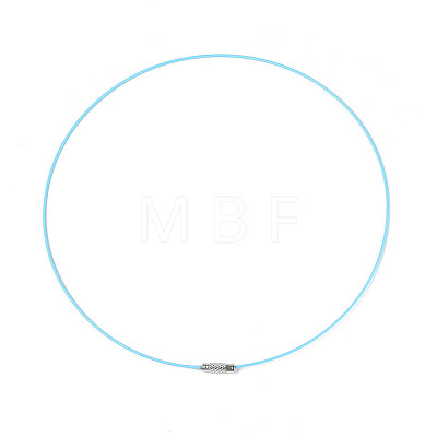 Stainless Steel Wire Necklace Cord DIY Jewelry Making TWIR-R003-14-1