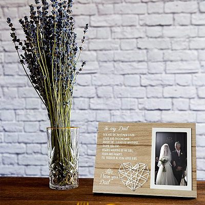 MDF Photo Frame DJEW-WH0036-006-1