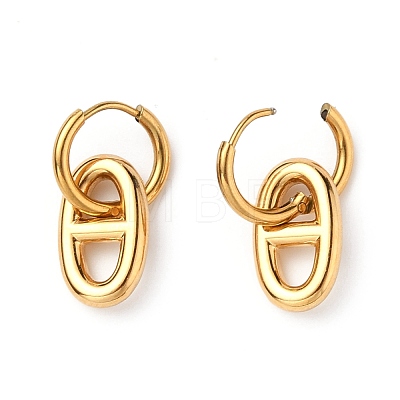 Soda Pull Tab Earrings X-EJEW-JE04390-1