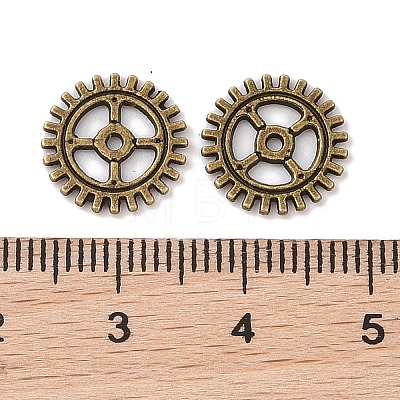 Tibetan Style Alloy Steampunk Pendants TIBEP-5458-AB-LF-1