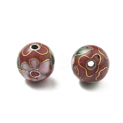 Handmade Cloisonne Beads CLB-O001-M09-01-1