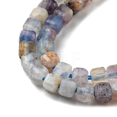 Natural Fluorite Beads Strands G-C052-08-1
