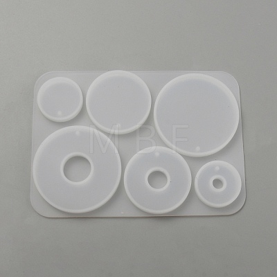 Round & Donut DIY Silicone Pendant Molds SIMO-TAC0001-10-1