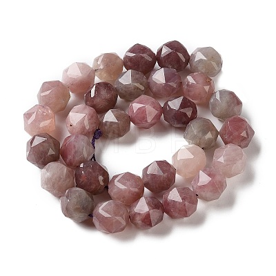 Natural Madagascar Rose Quartz Beads Strands GG-CBABD99-05-1