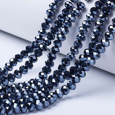 Electroplate Glass Beads Strands LS-EGLA-A044-P4mm-A18-1
