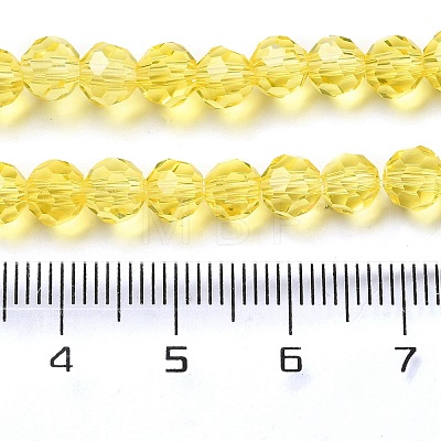 Transparent Glass Beads EGLA-A035-T6mm-D03-1