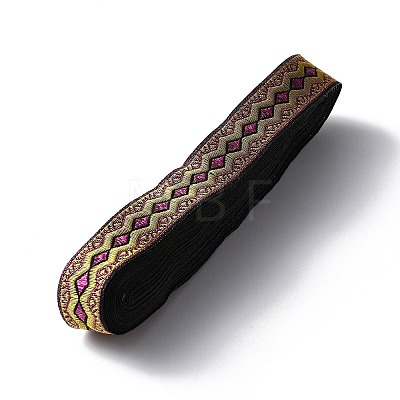 Ethnic Style Polyester Ribbon OCOR-WH0047-37H-1