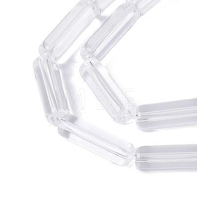 Transparent Glass Beads Strands X-GLAA-N070-01A-A01-1