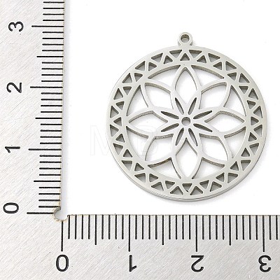 304 Stainless Steel Pendants STAS-S142-04P-1