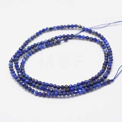 Natural Lapis Lazuli Beads Strands X-G-K182-2mm-04-1