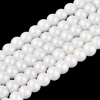 Baking Paint Glass Pearl Beads Strands DGLA-ZX001-05A-01-1