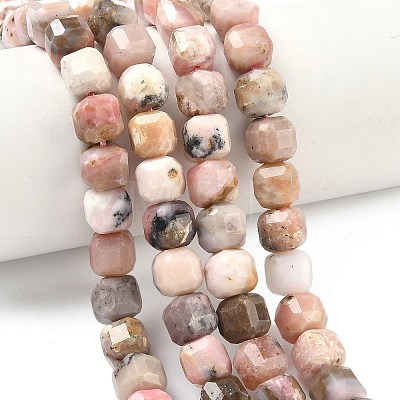 Natural Pink Opal Beads Strands G-C267-A05-1