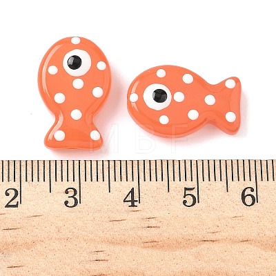 Baking Paint Glass Enamel Beads LAMP-D303-04E-1
