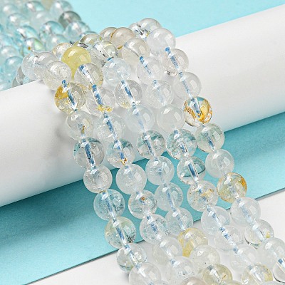 Natural Topaz Beads Strands G-H299-A01-02-1