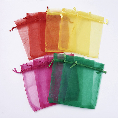 4 Colors Organza Bags OP-MSMC003-06B-10x15cm-1