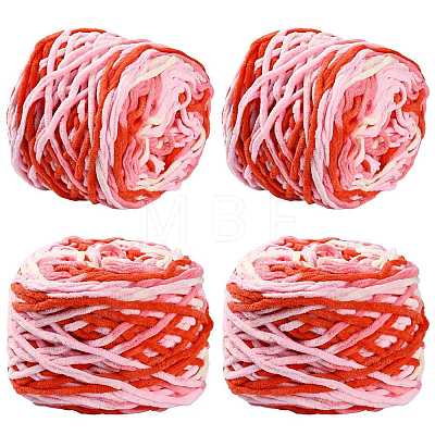 4 Bundles Polyester Yarn FB-FSB9EF-01I-1