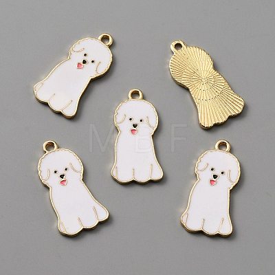 Alloy Enamel Pendants FIND-WH0036-62G-1