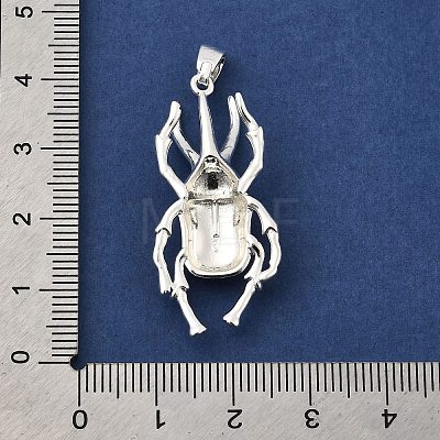 Brass Pendants KK-E067-01S-1